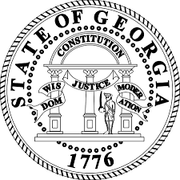 [Alt-text]: the seal of the secretary of state of Georgia