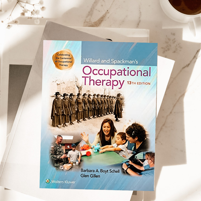 [Alt-text]: occupational therapy book cover